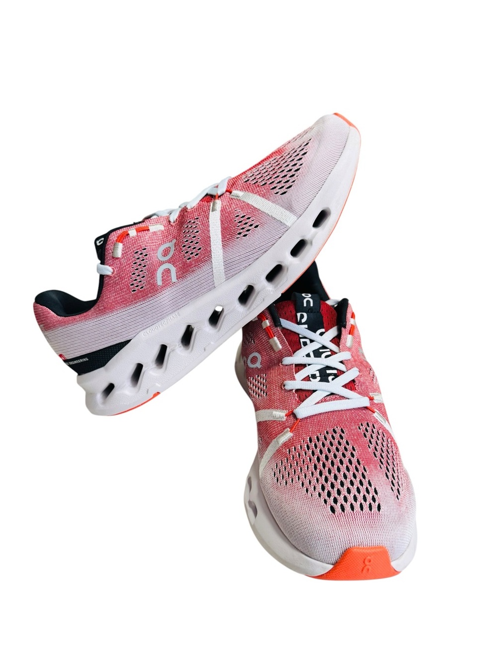 On Cloudsurfer Running Shoes Men’s US 9.5 EU 43 Pink White CloudTec Phase